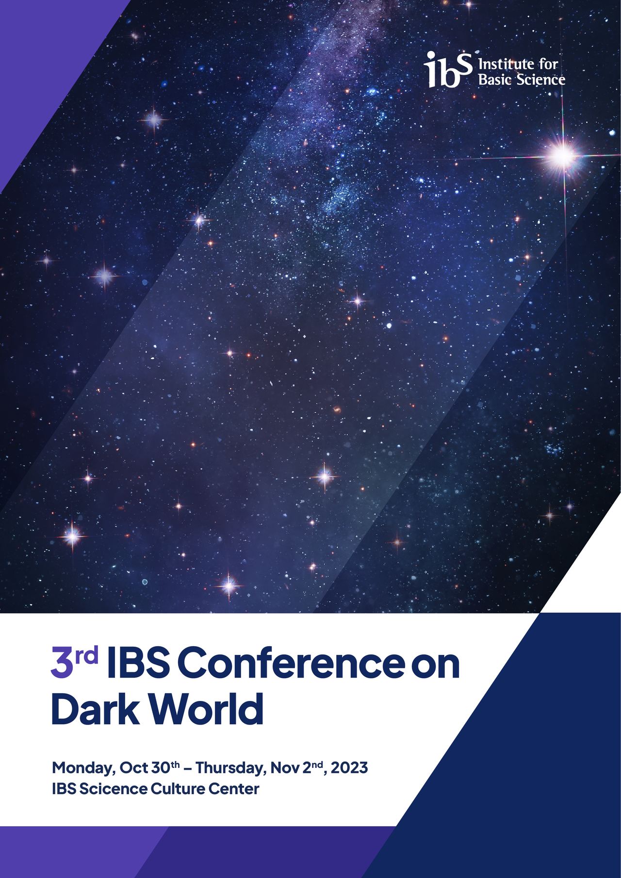 IBS Conference on Dark World